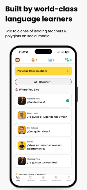 Teacher AI - Language Practice screenshot 3