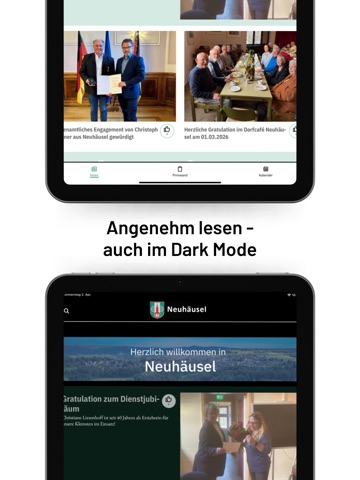 Neuhäusel iPad screenshot