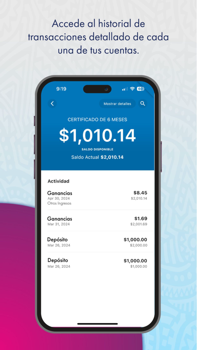 Todos Unidos Creado por CUTX iPhone screenshot 4 - Finance app