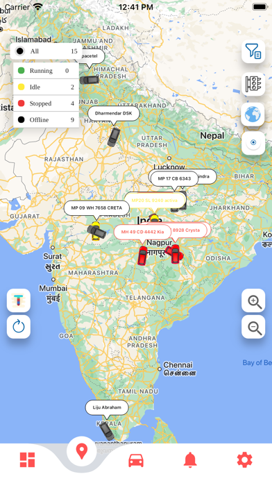 Hype GPS Screenshot