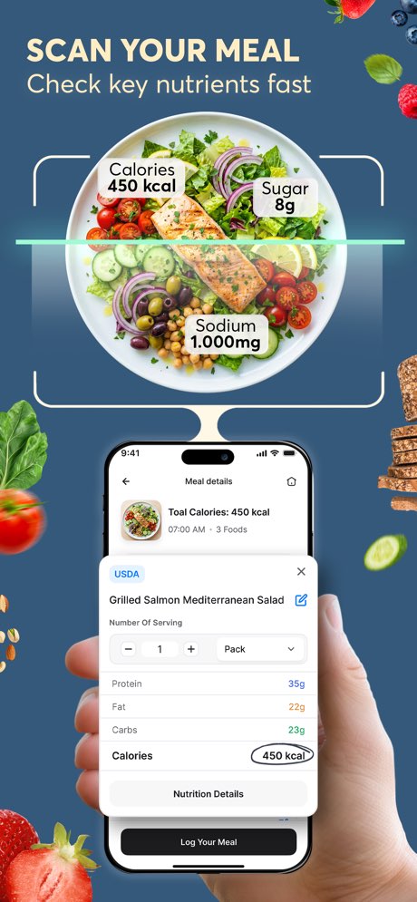 Heka AI: Diabetes Food Scanner screenshot 3