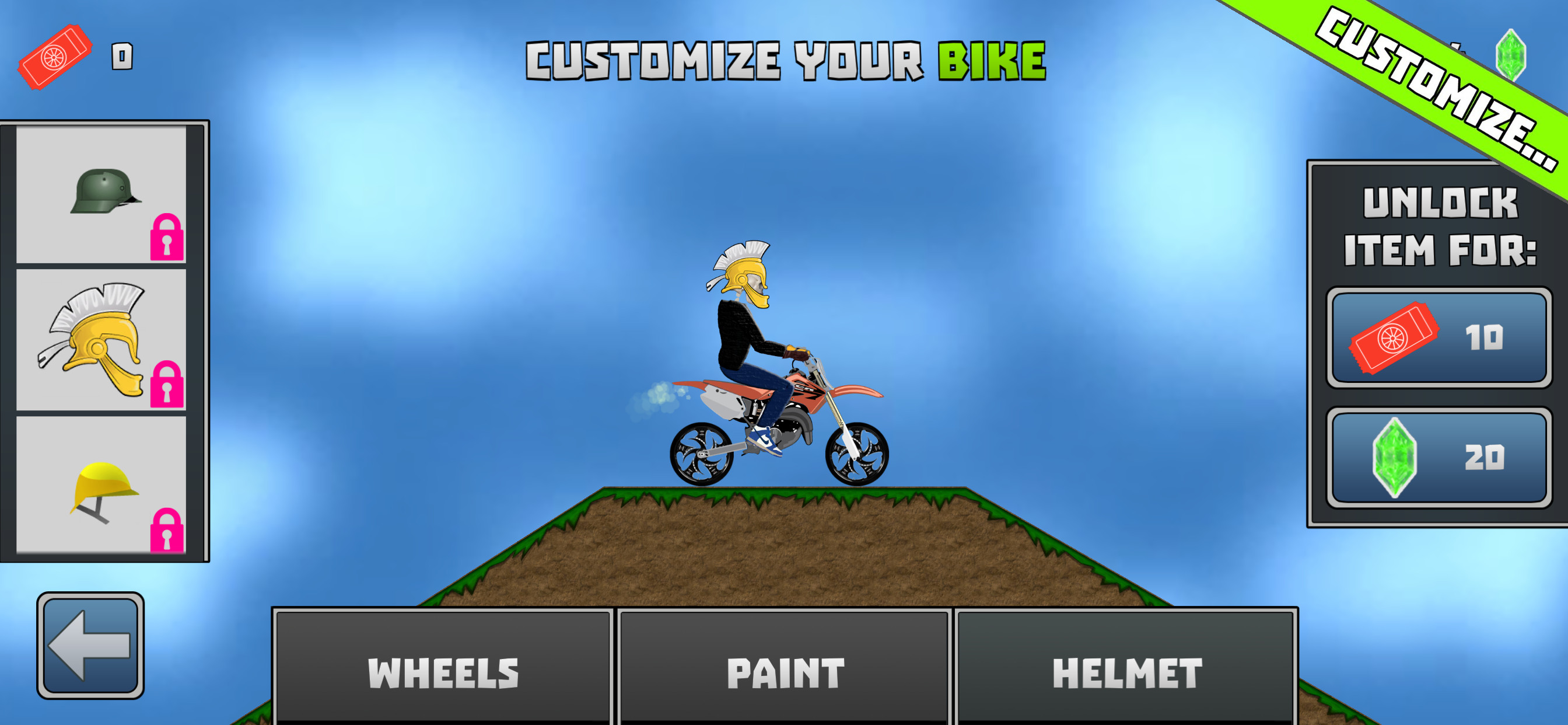 Dead Rider: Bike Trials screenshot 7