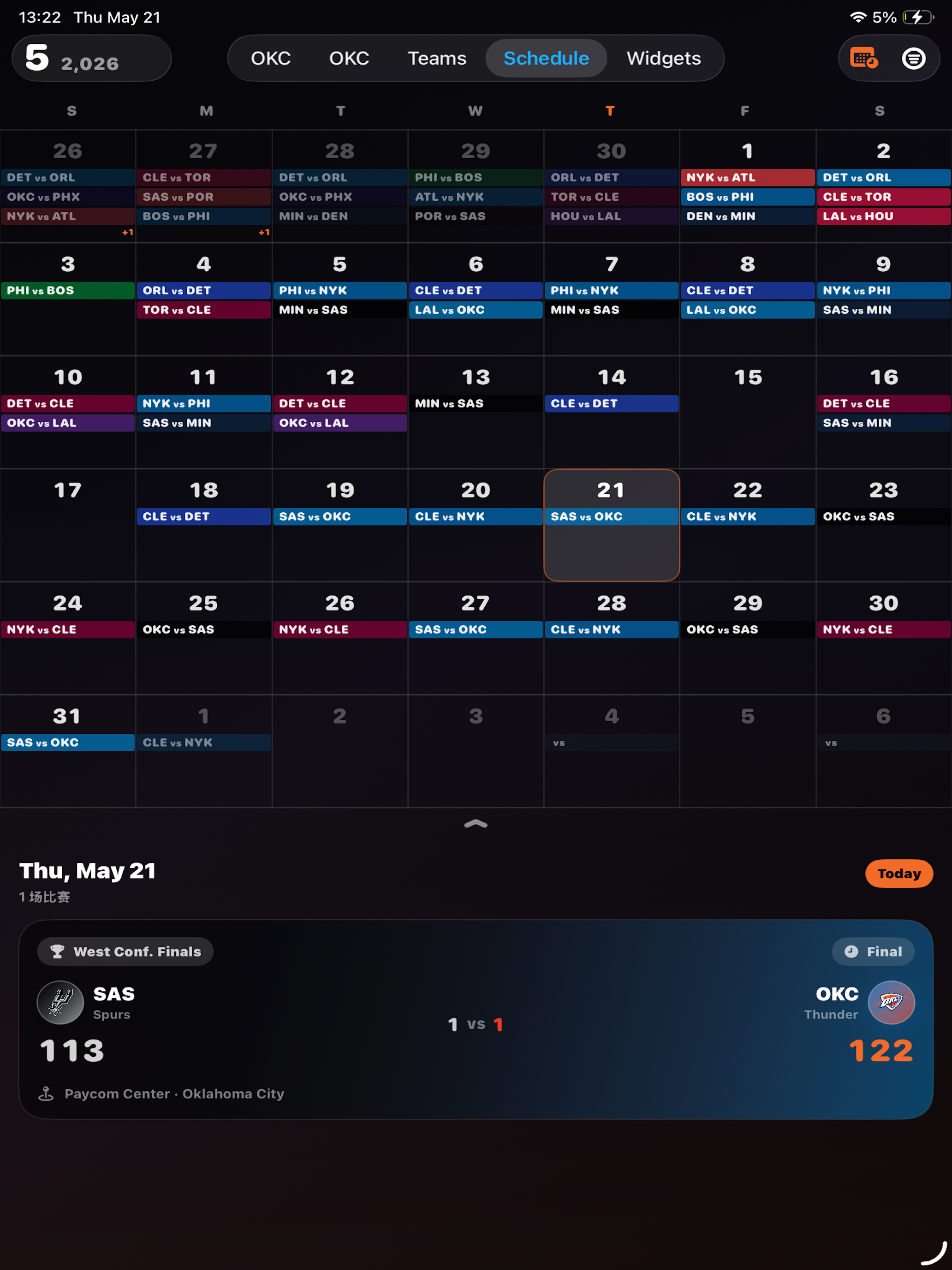 HoopFans: NBA Widgets & Scores screenshot 11