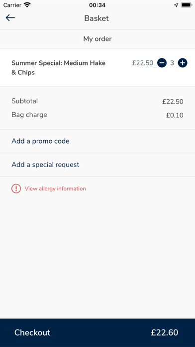 Kingfisher Fish & Chips Screenshot