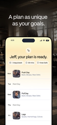 Loopday: Personalized Training Screenshot 3 of 6