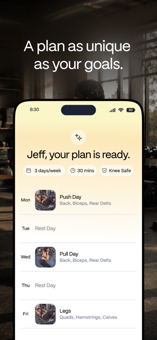 Loopday: Personalized Training Screenshot 3 of 6