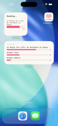 readmore screenshot
