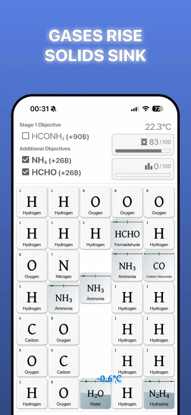 Alcyone: Chemistry Puzzle screenshot 4
