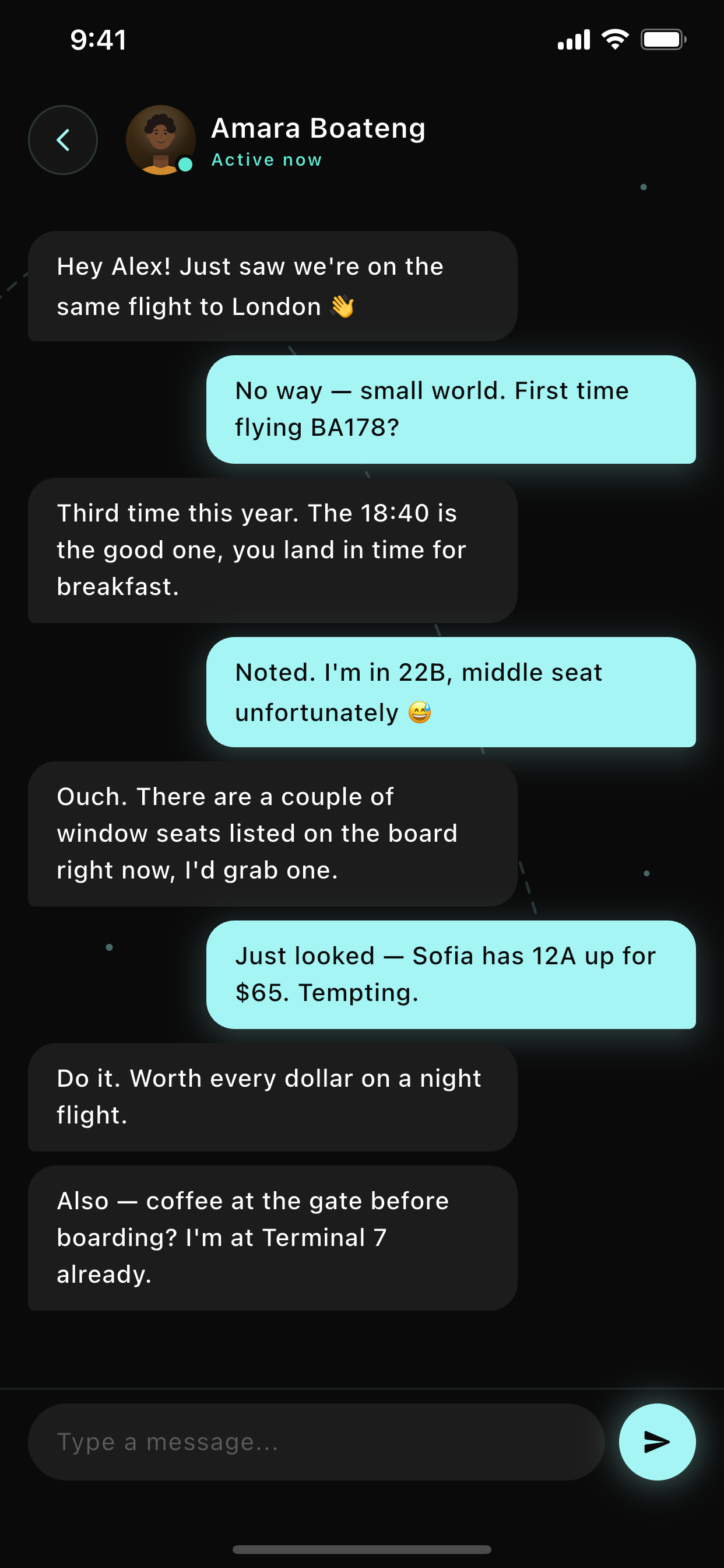 GoodSeat: Airport Networking screenshot 6