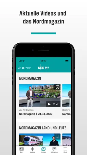 Screenshot von NDR Mecklenburg-Vorpommern auf dem iPhone 3