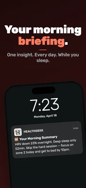 HealthGeek - AI Wellness Coach screenshot 3