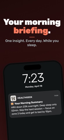 HealthGeek - AI Wellness Coach screenshot