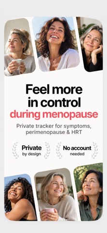 Menopause Symptoms Tracker:HRT Screenshot 1 of 7