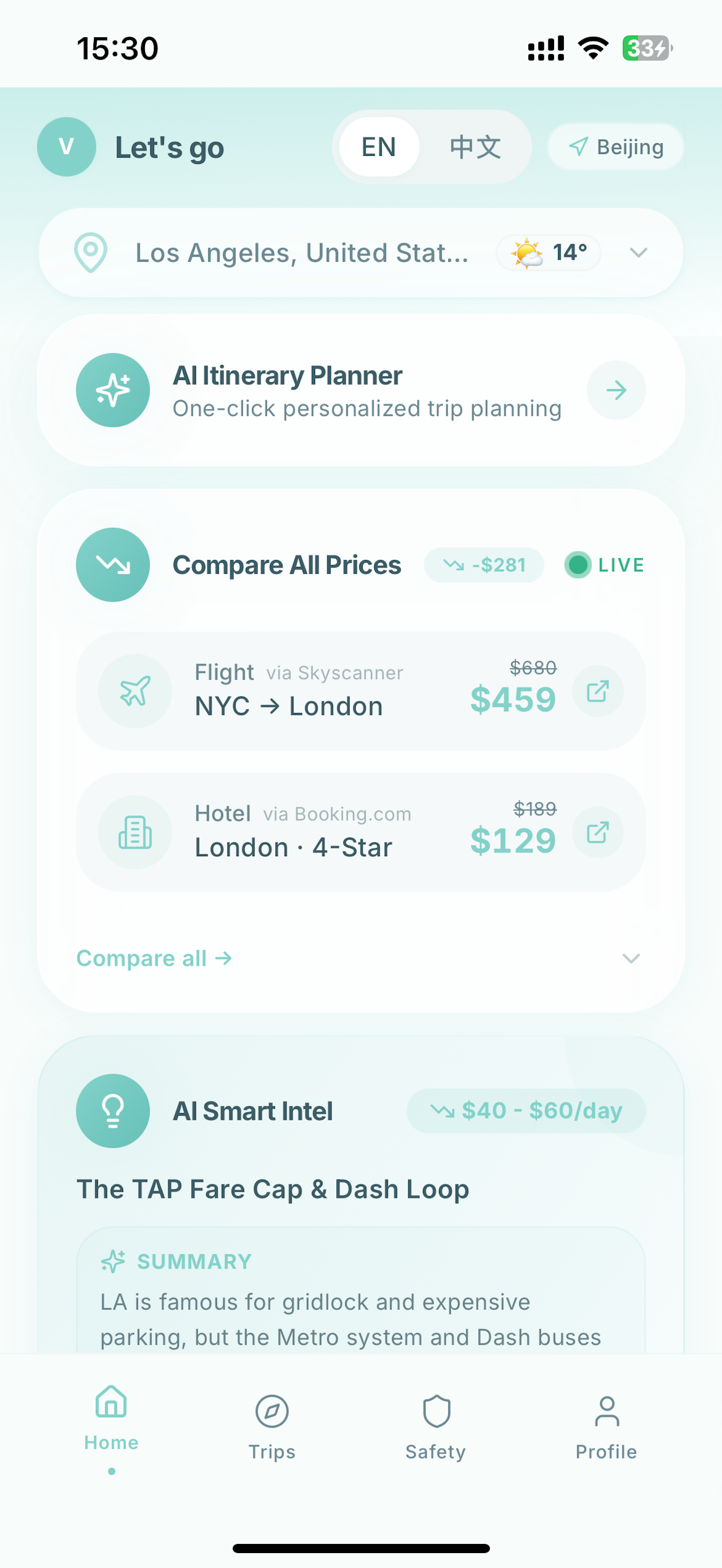 Voya: AI Trip Planner