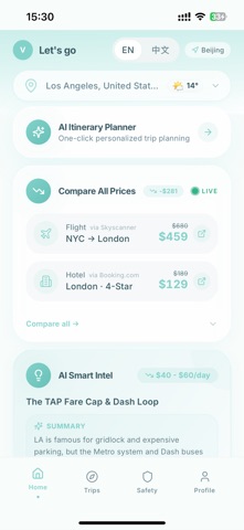 Voya: AI Trip Planner Screenshot 4 of 10