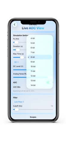ADCSimLab screenshot