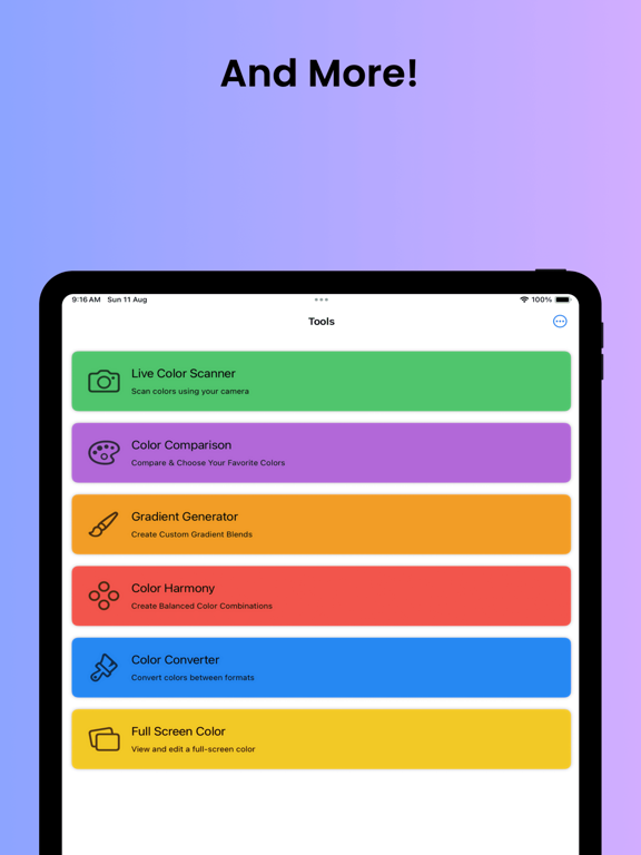 Colors AR iPad screenshot 6 - Graphics & Design app