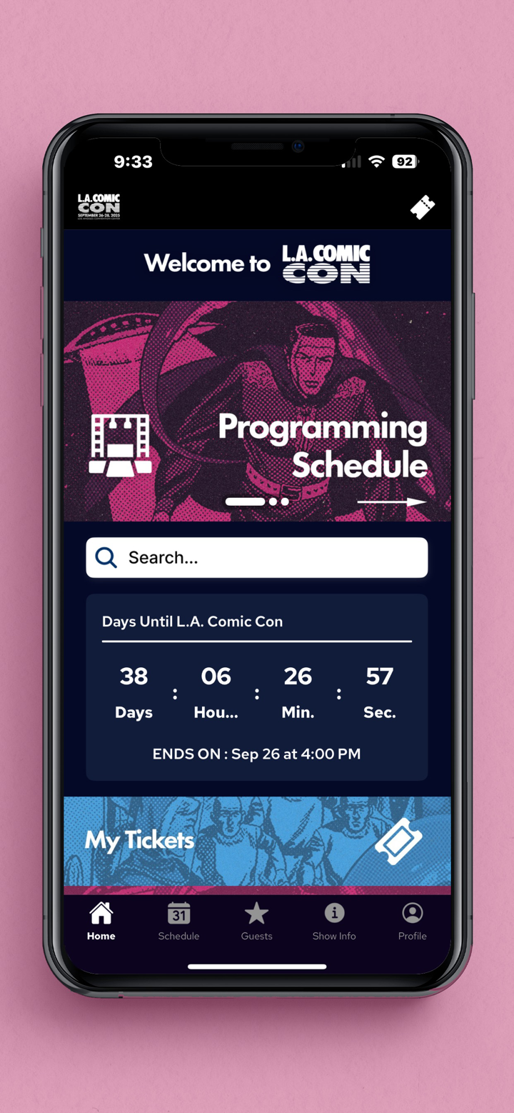 Los Angeles Comic Con Info on United States App Store - App Marketing ...