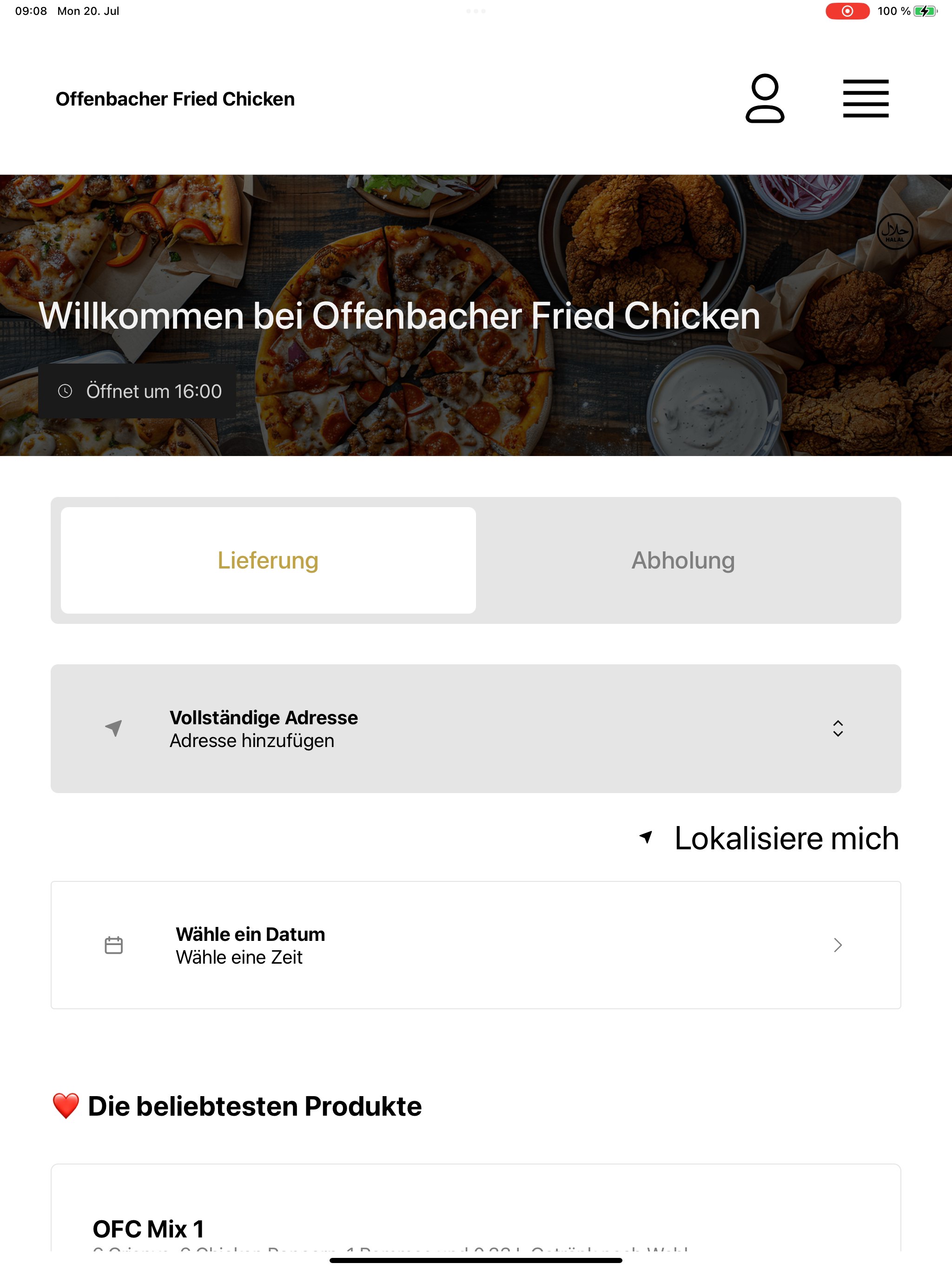 Offenbacher Fried Chicken screenshot 13