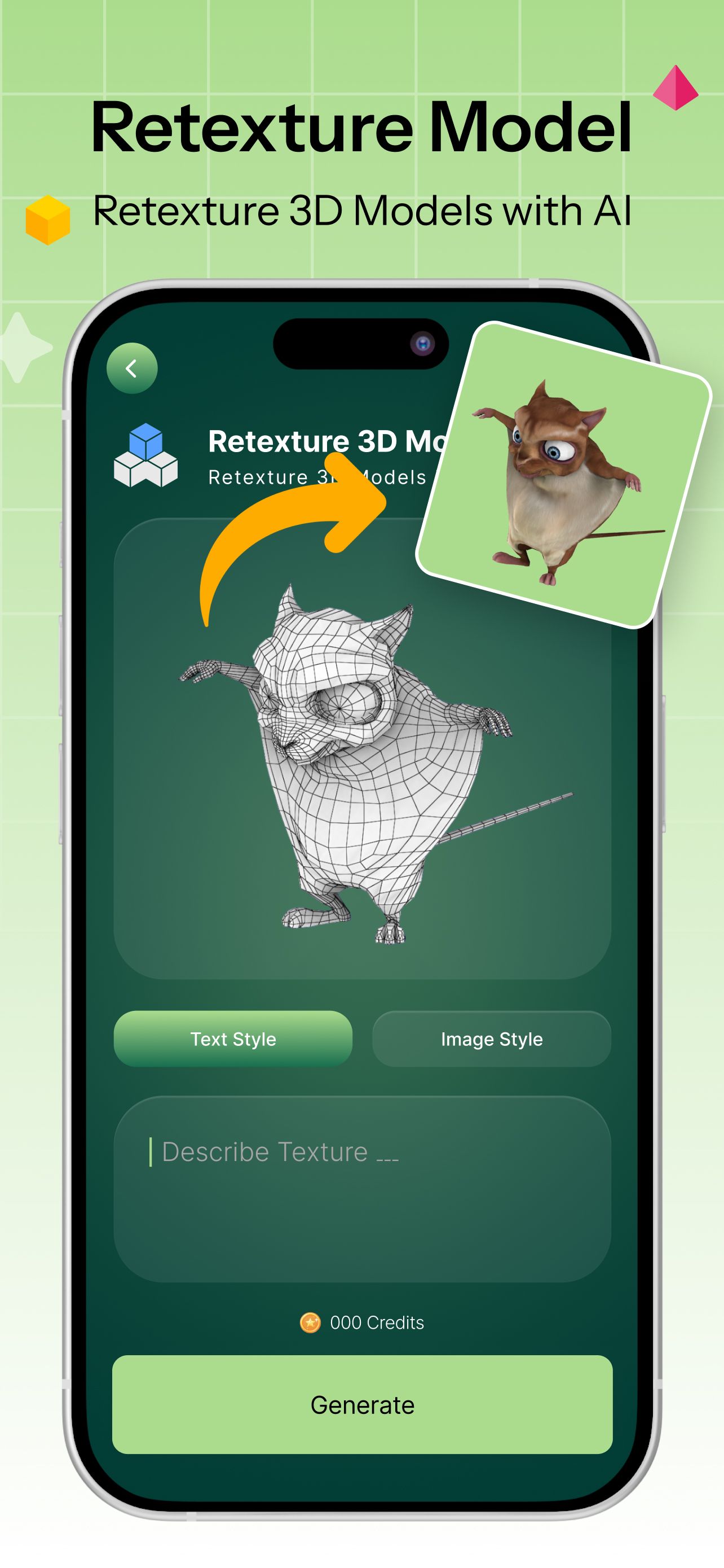 Blend3D: image to blend 3d screenshot 6