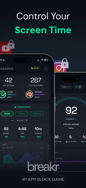 Breakr: Screen Time Game screenshot 1