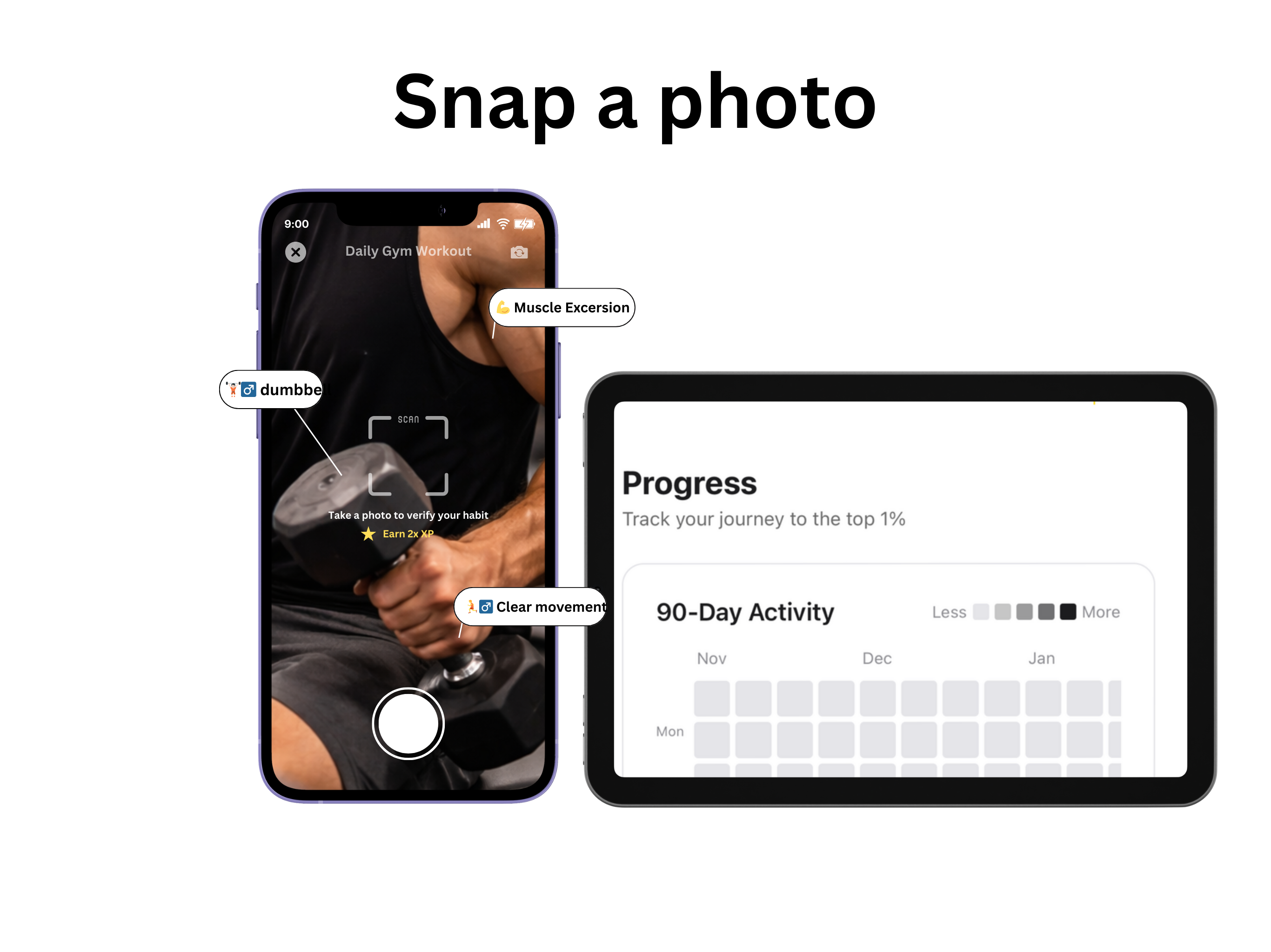 1% app - be better everyday