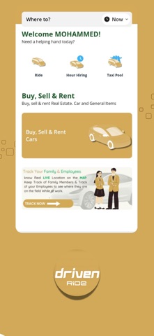 Driven-rides, delivery & more Screenshot 2 of 10