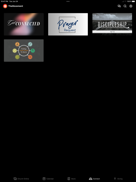 TheMovement.Church iPad screenshot 4 - Education app
