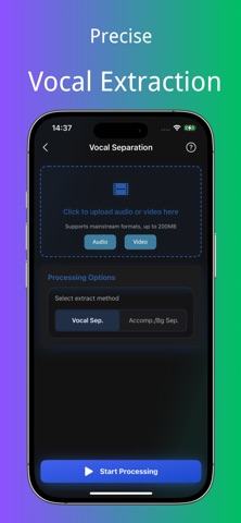 Vizly-Video Audio Editor iPhone screenshot