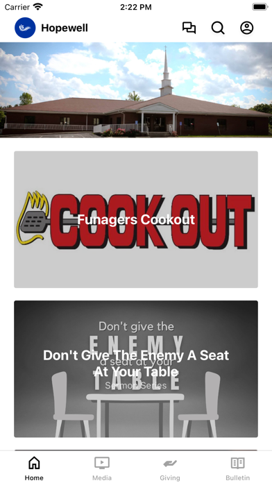 Screenshot 1 of Hopewell Baptist Church Corbin App