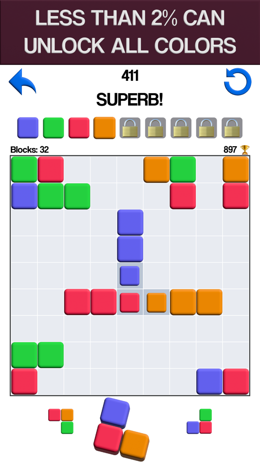 #5. Color Blocks- Block Match (iOS) 由: Faraj Ebrahimi
