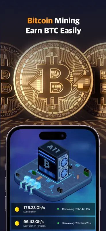 BitTycoon:BTC Cloud Mining screenshot 1 of 4