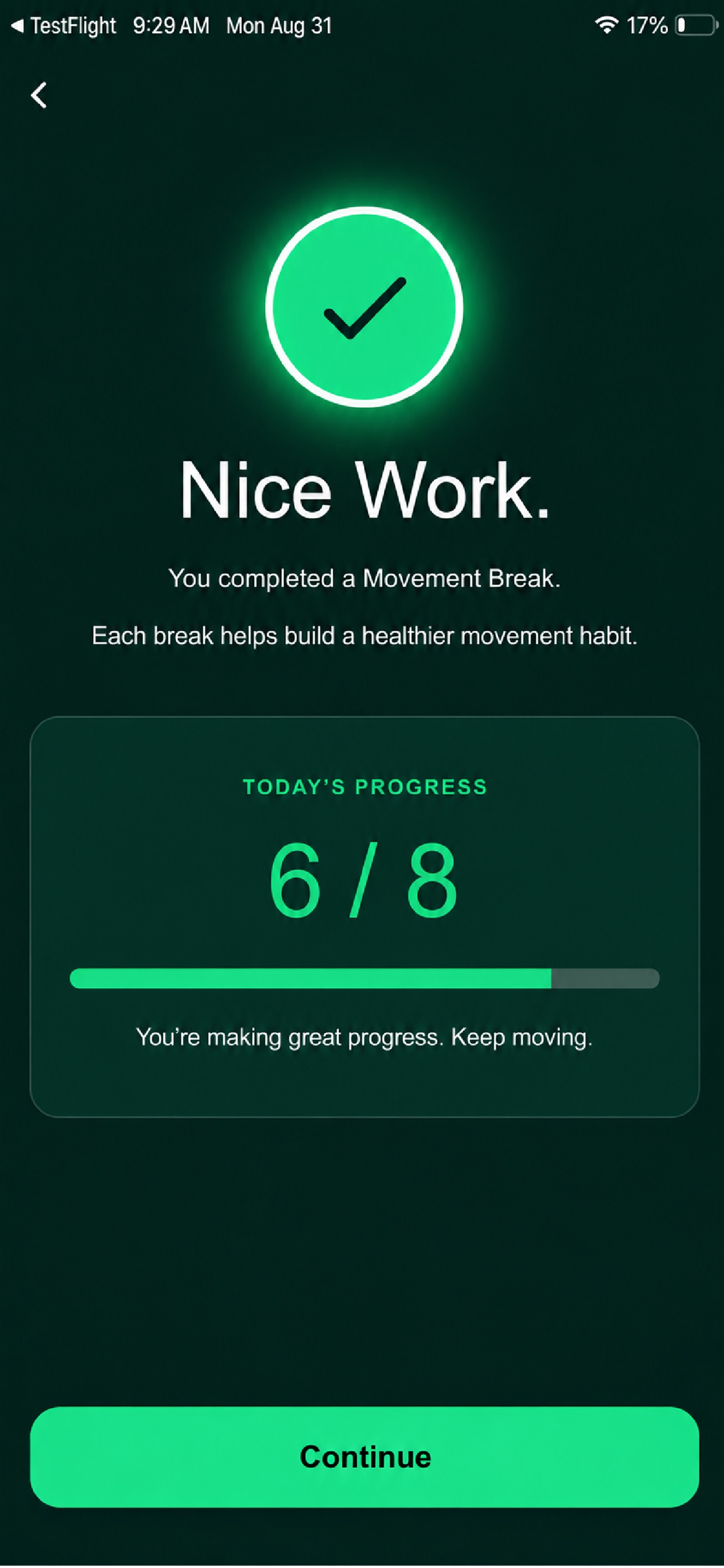 Screenshot 3 of Movement Break
