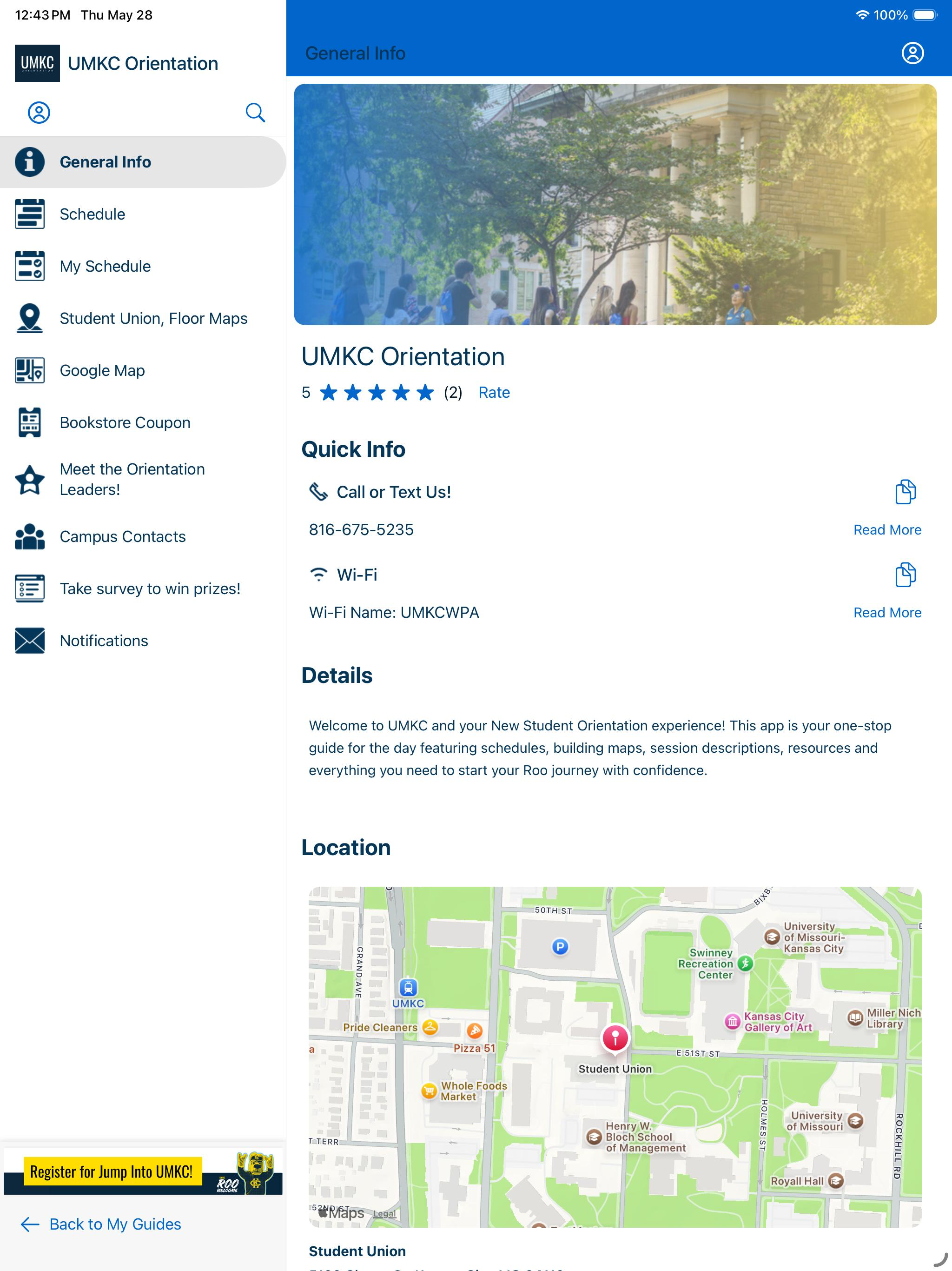 Guide to UMKC screenshot 7