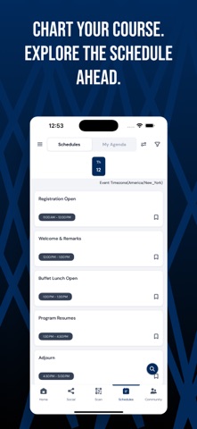 The Business Council Events iPhone screenshot