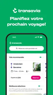 transavia iPhone Captures Décran 1