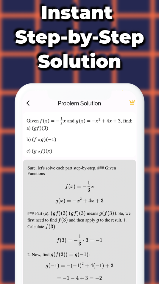 #5. Math Solver: Math Tutor (iOS) Ved: Tensortech Apps