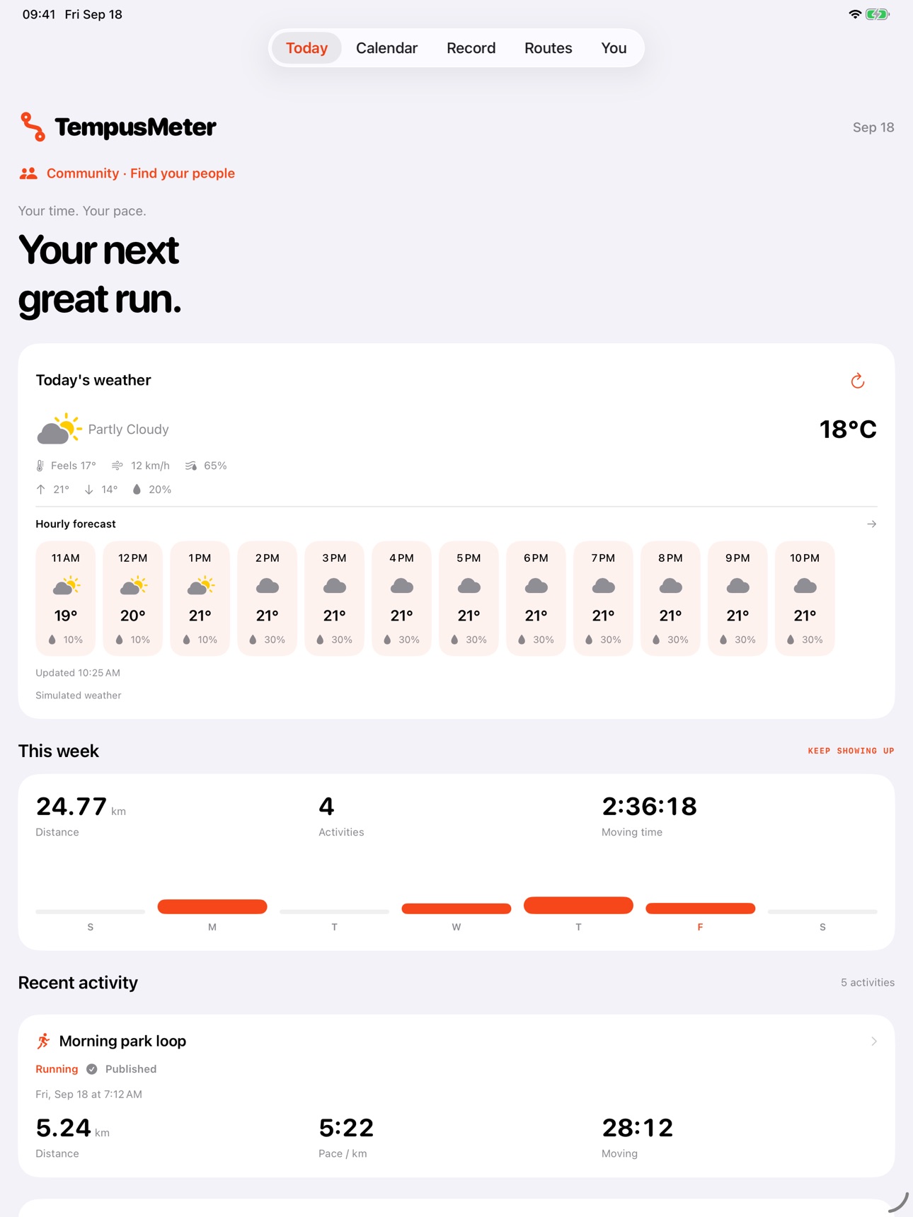 Screenshot 9 of TempusMeter