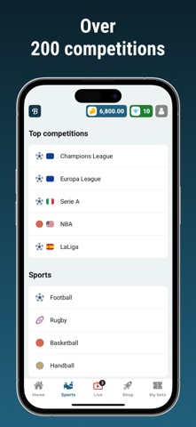 Betoven - Sports Predictions iPhone screenshot