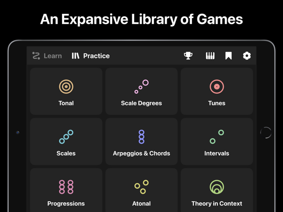 Chet - Ear Training iPad screenshot 4 - Music app