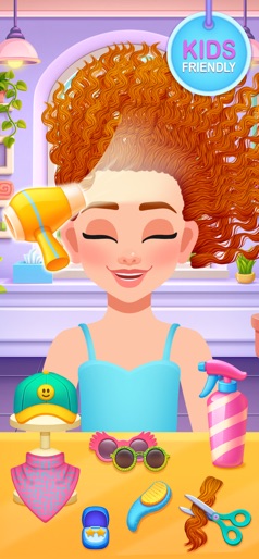 Hair Salon Games For Kids screenshot