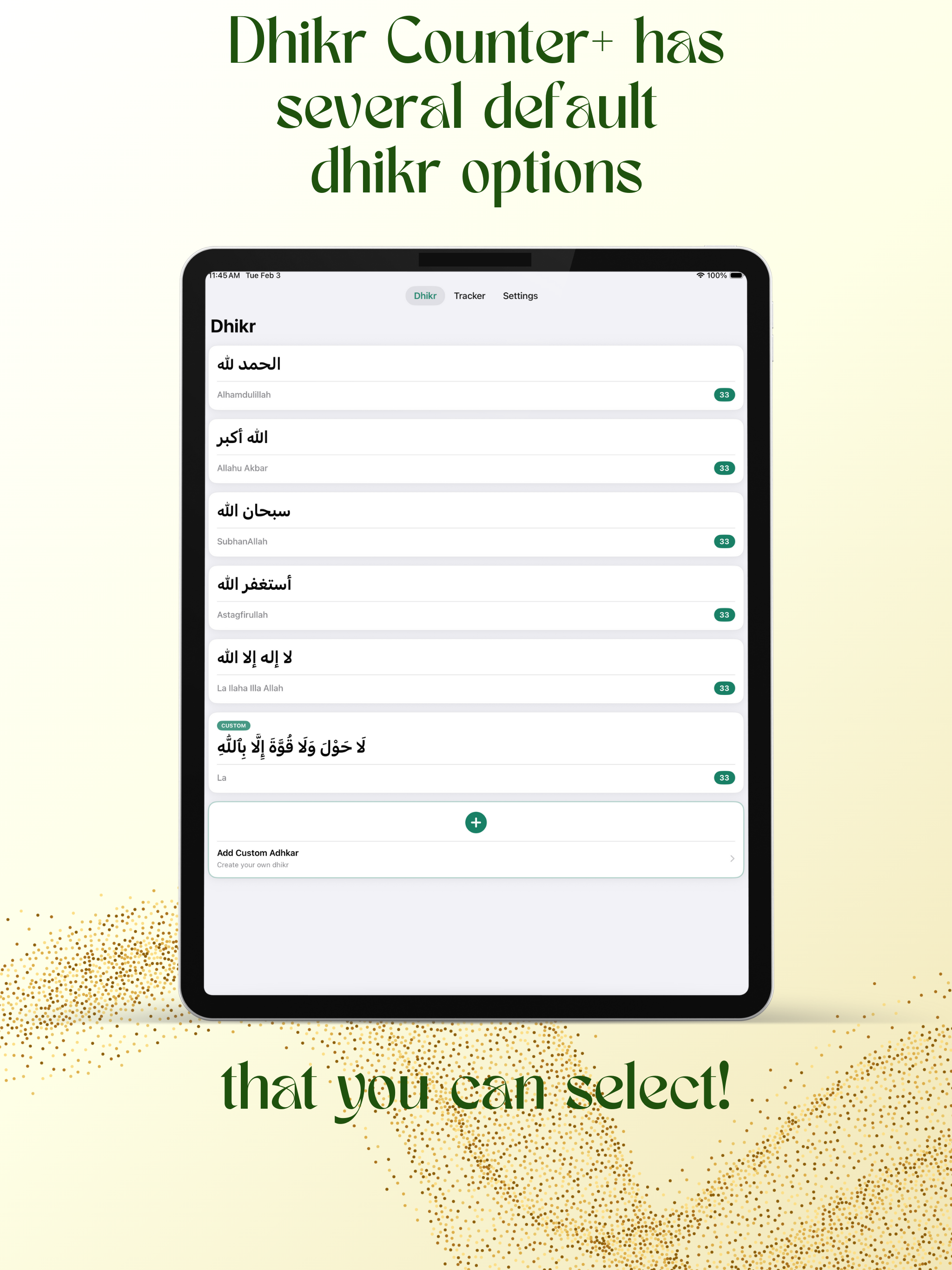 Dhikr Counter+ screenshot 7