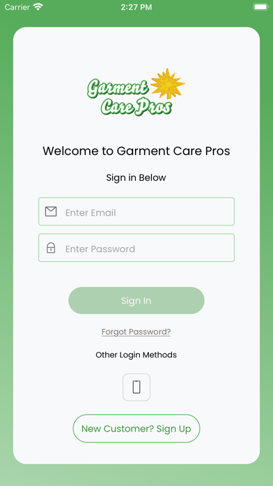 Garment Care Pros Screenshot