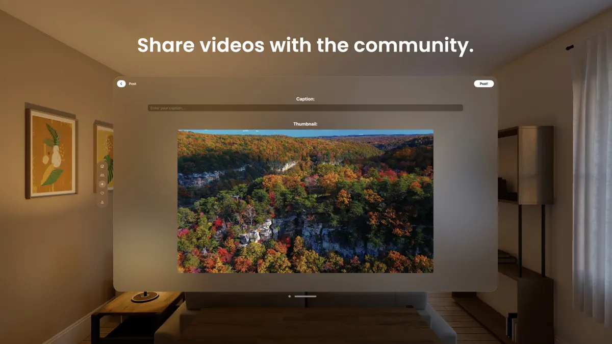 Clipzy: 3D Video Sharing screenshot 3