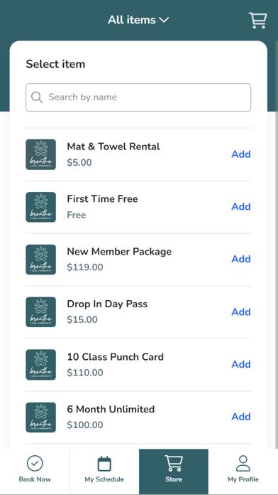 Breathe Yoga Community Screenshot