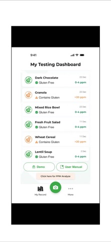 LeoMyFood iPhone screenshot