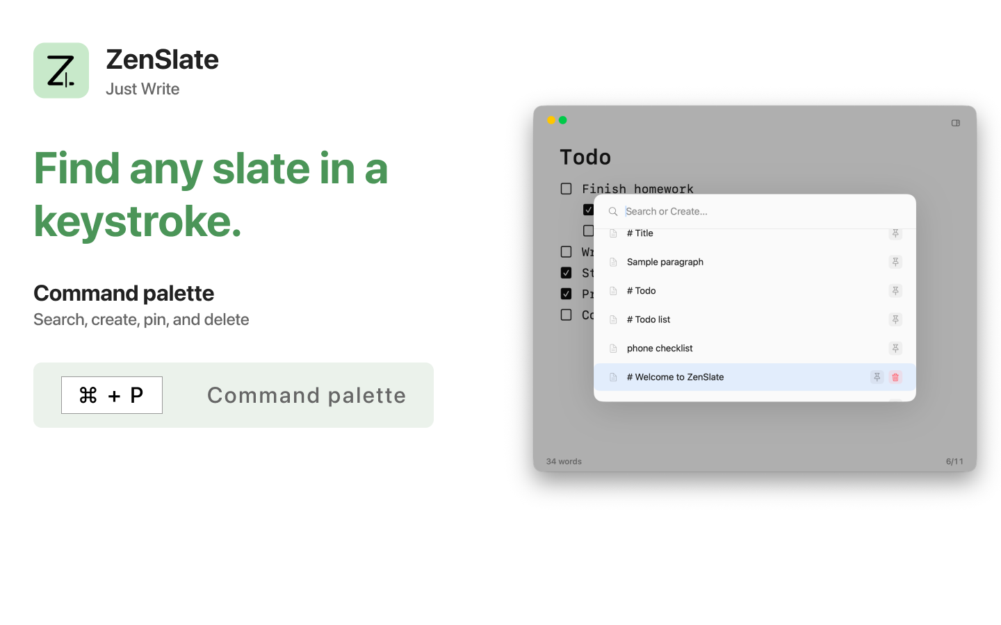 ZenSlate: Just Write screenshot 18