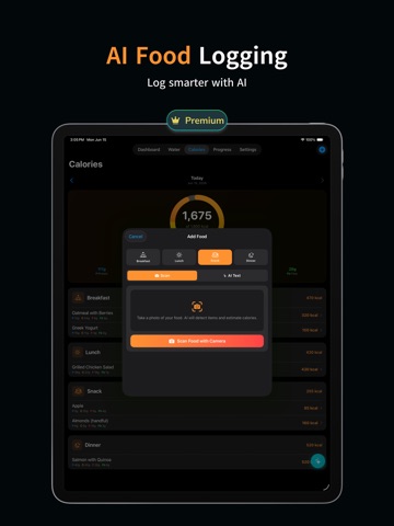 Weight Loss : SlimPanda iPad screenshot