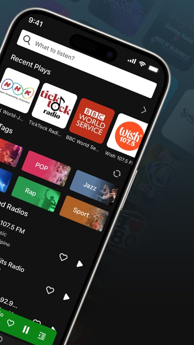 FM Radio - A Simple Radio App Screenshot