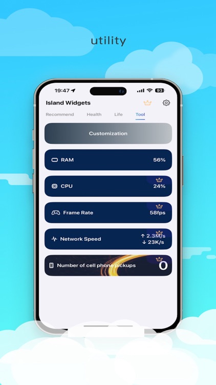 Island Widgets